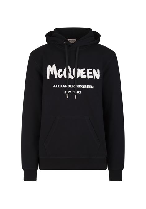 Alexander mcqueen store hoodie black